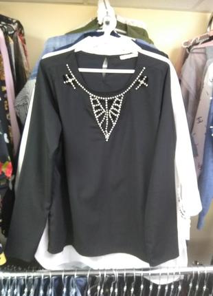 Блуза с камнями. 5