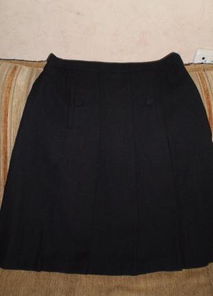 Черная юбка для офиса или школы
