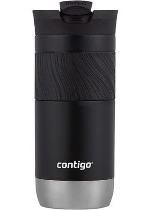 1, термокухоль термос контиго contigo snapseal insulated travel mug 474 мл оригінал1 фото