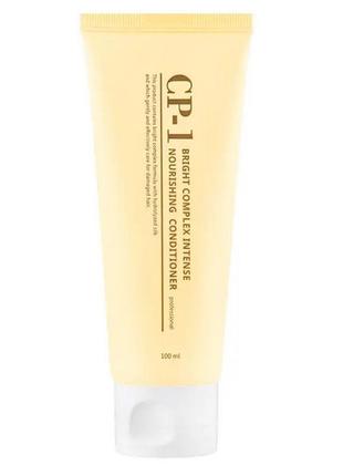 1. кондиціонер для волосся з протеїнами esthetic house cp-1 bright complex intense nourishing conditioner 100 мл