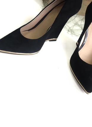 Шикарные бархатные туфельки в чёрном цвете 🖤🔍🖤2 фото