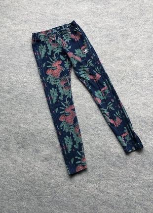 Спортивные штаны, лосины adidas originals w flowers pants2 фото