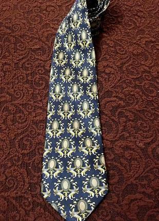 Краватка нова з цікавим принтом, з домашньої колекції.бренд  jose piscador.