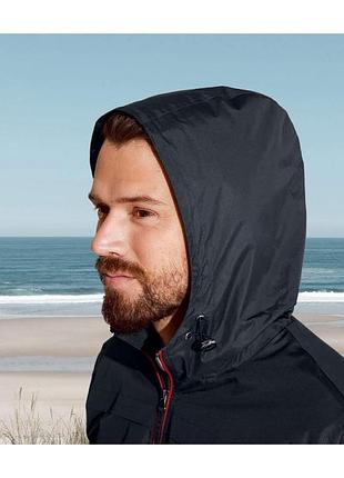 Мужская демисезонная водо и ветрозащитная куртка livergy германия4 фото