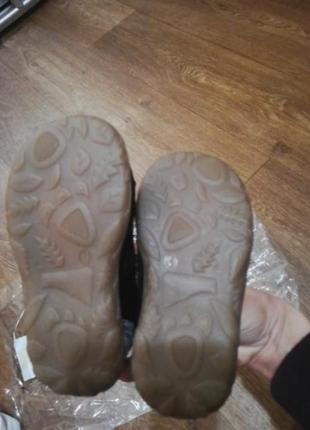 Детские босоножки кожа сандалии для девочки размер 3 черных с бантиком5 фото