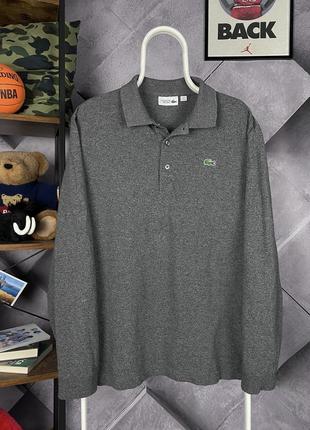 Поло лонгслив lacoste sport