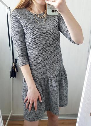 Хорошее базовое фактурное плотное платье esprit7 фото