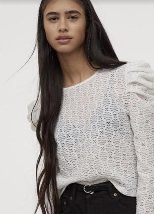 Блузка топ h&m xs-s