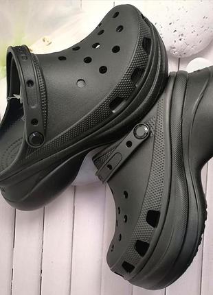 Жіночі крокси crocs classic bae black топ продажів