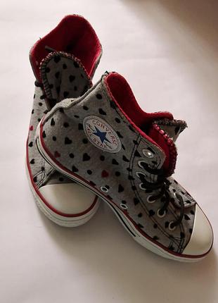Красиві і зручні оригінальні кеди converse all star, розмір 34, устілка 21 см