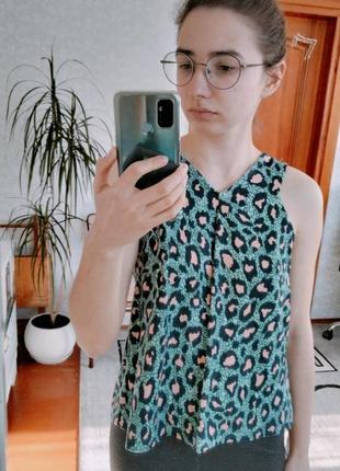 Блуза в леопардовий принт #літодобра