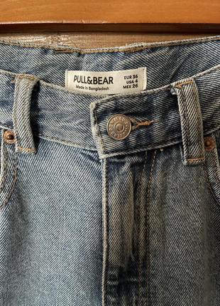 Джинси мом pull &bear р.36