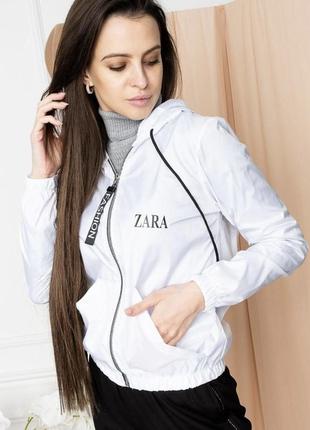 Куртка жіноча вітровка весняна демісезонна на весну легка коротка з капюшоном чорна...