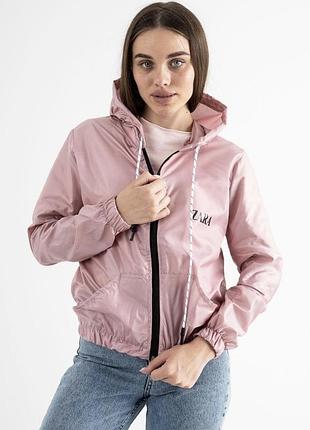 Куртка жіноча вітровка весняна демісезонна на весну легка коротка з капюшоном чорна...