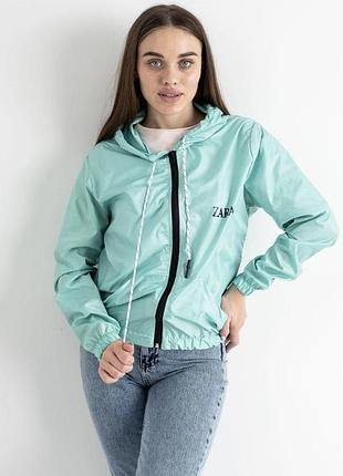 Куртка жіноча вітровка весняна демісезонна на весну легка коротка з капюшоном чорна...