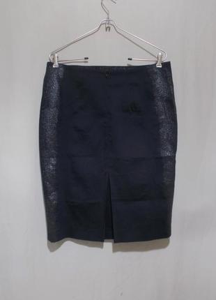 Спідниця-олівець стрейч із люрексом 'walter krines' 54-56р3 фото