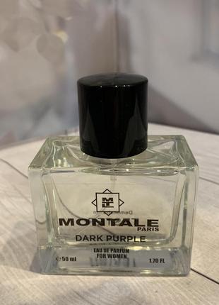 Тестер парфюмированная вода montale dark purple / монталь дарк перпл / 50 мл.3 фото