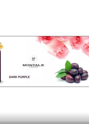 Парфумована вода тестер montale dark purple / монталь дарк перпл / 50 мл5 фото