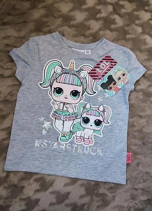 Новая. футболочка лол на девочку. футболка для девочки