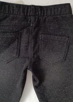 Брюки джинсы стрейч для девочки 4-5 лет, 110 см, итальялия, blukids3 фото