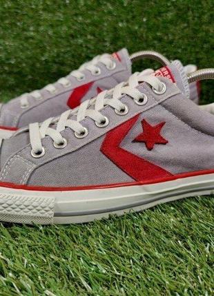 Кросівки кеди converse star player ev phaeton gray, vietnam, 28,5 см4 фото