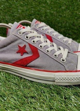 Кросівки кеди converse star player ev phaeton gray, vietnam, 28,5 см1 фото