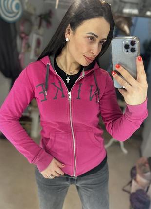 Малиновий реглан n i k e 💗 5