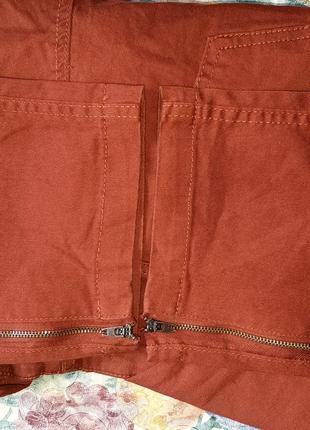 Женские коттоновые стрейтчевые джинсы большого размера7 фото