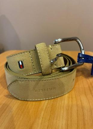Кожаный ремень tommy hilfiger