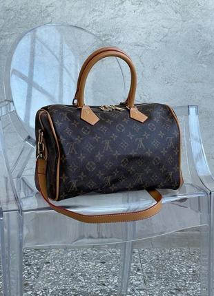 Сумка в стиле louis vuitton speedy 30 brown