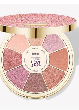 Tarte rainforest of the sea sizzle палетка теней.