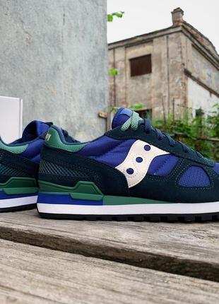 Чоловічі оригінальні кросівки saucony shadow original 2108-805s navy/blue7 фото