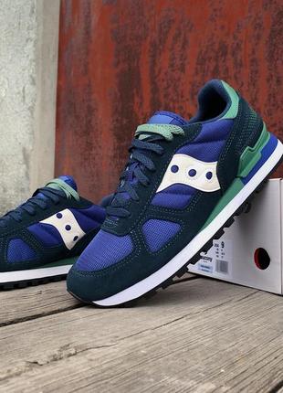 Чоловічі оригінальні кросівки saucony shadow original 2108-805s navy/blue10 фото