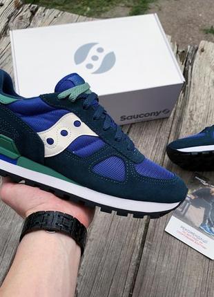 Чоловічі оригінальні кросівки saucony shadow original 2108-805s navy/blue4 фото