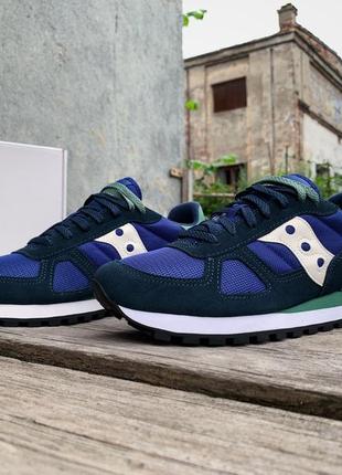 Чоловічі оригінальні кросівки saucony shadow original 2108-805s navy/blue3 фото