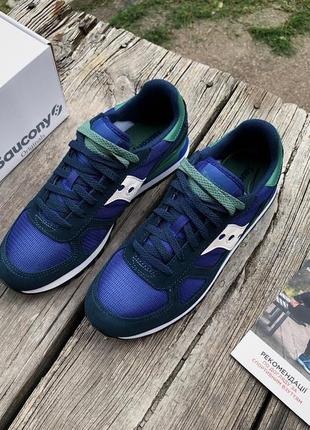 Чоловічі оригінальні кросівки saucony shadow original 2108-805s navy/blue8 фото