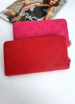 Модный, стильный красный кошелек, портмоне3 фото