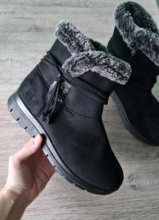 Сапоги ботинки утепленные naturella