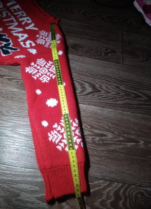 Светр merry christmas, новорічний, m, l3 фото