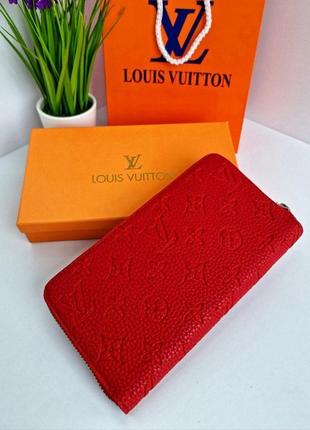 Модный, стильный красный кошелек, портмоне4 фото