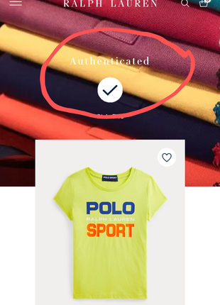 Яскрава футболка ralph lauren polo sport7 фото