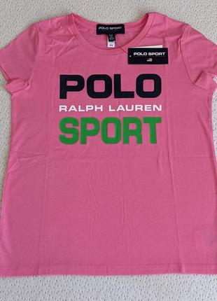 Яркая футболка  ralph lauren polo sport6 фото