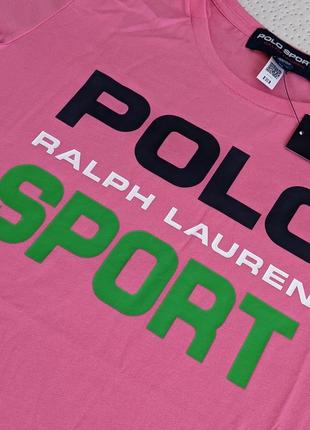 Яркая футболка  ralph lauren polo sport3 фото