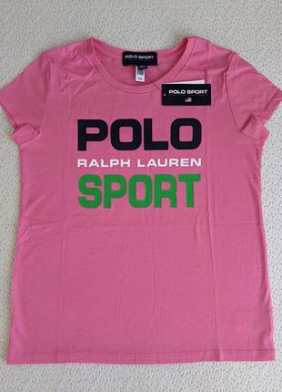 Яркая футболка  ralph lauren polo sport