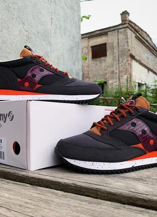 Мужские кроссовки saucony jazz 81 peak 70574-1s grey berry8 фото