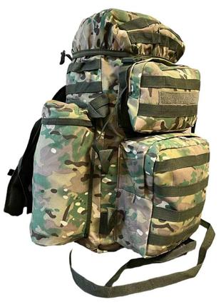 Рюкзак камуфляж мультикам 50/60 л тактический, армейский, военный.  турция.3 фото