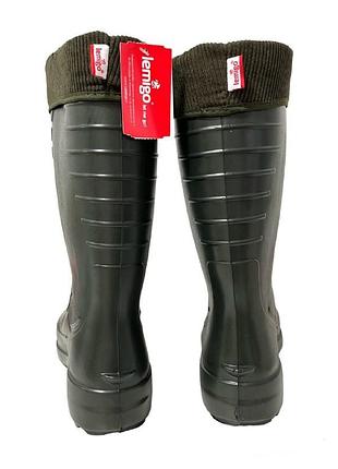 Сапоги зимние lemigo grenlander eva (-30°) со вставкой (poland), хаки р.43-44 (28 см)...