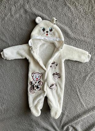 Плюшевый комбинезон для младенцев