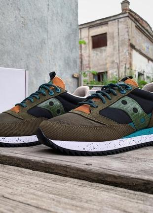 Мужские кроссовки saucony jazz 81 peak 70574-2s pesto black3 фото