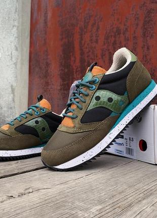 Мужские кроссовки saucony jazz 81 peak 70574-2s pesto black10 фото